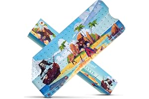 Sternfeld Badewannenmatte rutschfest [100x40 cm] - Antibakterielle Antirutschmatte Badewanne - BPA freie Badematte rutschfest mit Aufhängehaken - Schimmelresistente Rutschmatte Badewanne