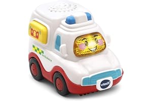 Vtech Toot-Toot Drivers Ambulance | Interactive Toddlers Toy for Pretend Play with Lights and Sounds | Suitable for Boys & Girls 12 Months, 2, 3, 4 + Years