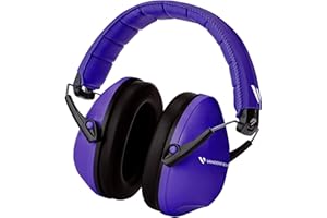 Vanderfields Casque Anti Bruit Enfant - Réglable Pliable et Confortable Casque Protection Auditive 27dB SNR pour Kids, Garcon et Fille Âge 3-16 Years, TDAH, Bruit de l'aéroport, Feux d’Artifice