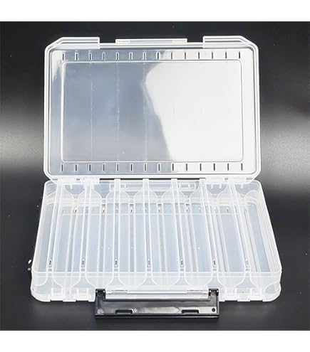 5 Pezzi Di Scatole Da Pesca Con Scomparti, Accessori, Scatole Per Esche E Ganci Doppio Contenitore~p143197031 - Foto 5