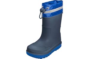 Playshoes Unisex Kinder Regenstiefel Gefüttert Gummistiefel