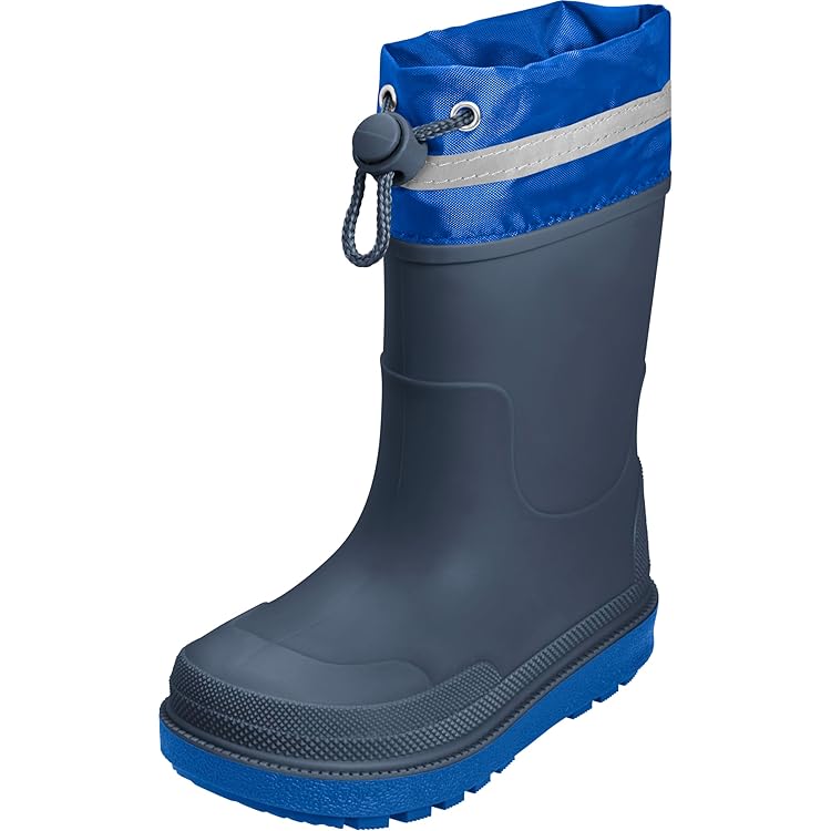 Playshoes Unisex Noorse warme voering rubberen laarzen voor kinderen, Lila, 29 EU