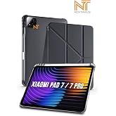 Xiaomi Mi Pad 7/7 Pro / 8/8 Pro Uyumlu Tri-Folding Kalem B&ouml;lmeli Uyku Modlu Akıllı Kılıf