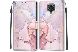 Betunistoy Funda Xiaomi Redmi Note 9S, Libro Carcasa Redmi Note 9 Pro/Note 9 Pro MAX unda Piel Suave Case Tapa [Soporte Móvil] [Ranuras para Tarjetas]