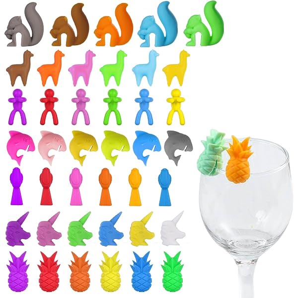 Kit De Fabrication De Breloques à Vin Personnalisées - 50 Breloques Lettres + 1000 Perles Acrylique + 100 Marqueurs En Acier Inoxydable - Idéal Pour Fêtes, Mariages, Cadeaux DIY