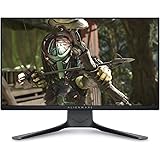 Alienware AW2521HFA 24.5 Inch Full HD (1920x1080) Gaming Monitor, 240Hz, IPS, 1ms, AMD FreeSync Premium, NVIDIA G-SYNC Compat