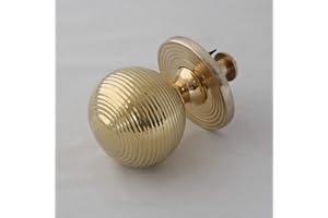 Tirrito Beehive Brass Front Door Pull