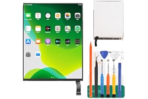 SRJTEK For IPad Mini 2 3 A1489 A1490 A1491 A1599 A1560 LCD Display Screen Replacement Digitizer Glass Assembly Kits, Free tempered film, glue and tools