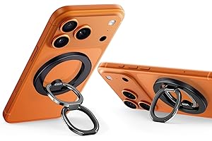 ESR Magnetyczny uchwyt na telefon do pierścienia MagSafe (HaloLock), uchwyt na telefon, zatrzaski, kompatybilny z uchwytem MagSafe, stojak MagSafe do serii iPhone 15/14/13/12, regulowana podpórka,