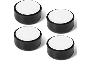 SOTECH Set med 4 st Möbelfötter GOLF glidfot sofffot sockelfot möbel glider svart justerbar