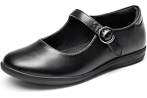 DREAM PAIRS Kids Zapatos Colegiales para Niña Merceditas Bailarinas Mary Jane Zapatos de Fiesta Cumpleaños Zapatos de Vestir Antideslizante KFL217