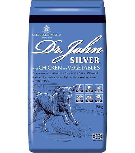 Gilbertson & Page Hundefutter – Dr. John Titanium Huhn Mit Gemüse, Trockenfutter Für Aktive Hunde