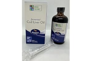 OCEANS ALIVE Olio di fegato di merluzzo fermentato al pascolo verde | 180ml (cannella)