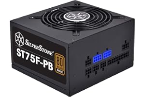 SILVERSTONE TECHNOLOGY SilverStone SST-ST75F-PB Strider Plus Series 80 PLUS Bronze - 750 Watt