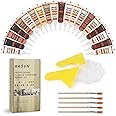 DAIXISM Wood Repair Kit Restore Any Wood Furniture, 20 Colors Resin Repair Compounds Cover Surface Scratch for Stains, Scratches, Floors, Tables, Desks, Carpenters, Bedposts, Touch-Ups, Cover-Ups