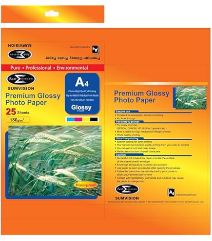 Carta Fotografica Lucida Glossy A4 - 120 Fogli, 200g - Foto 11