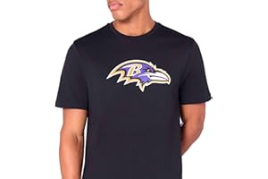 New Era NFL Camiseta Fútbol Americano Camiseta Logo del Equipo Camiseta para Aficionados Deportes