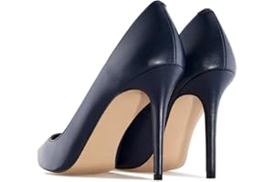 Andrés Machado - Escarpins pour Femme et Adolescent en Cuir ou Daim por l´Hiver ou l´été - Diana - Stiletto/Talons Hauts – Tailles du 32 au 35 et du 42 au 45 EU