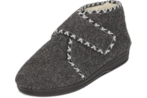 BAWAL Pantofole Isolate Donna Uomo Scarpe in Feltro con Lana Stivaletti Strappo Unisex Caldo Inverno 36-46 EU