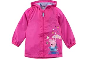 Peppa Pig Impermeabile Impermeabile per ragazze I Giacca rosa per bambini | Età da 12 mesi a 8 anni | Merchandise ufficiale