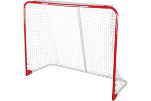 Bauer Performance Folding Steel Goal, 54 x 44-Inch, Red