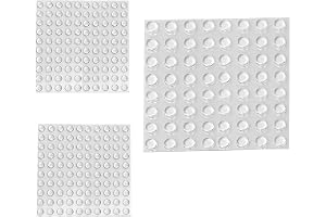 264 stycken Gummibuffert, självhäftande skyddsbuffert, transparent stoppbuffert, möbelbuffert, elastisk buffertar för ljud oc