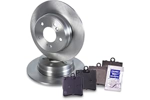 ‎ATEC GERMANY ATEC Germany Bremsenset Hinterachse inkl. Bremsscheiben Ø 278 mm Voll + Bremsbeläge Hinten