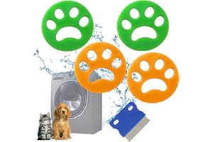 KARELLS Raccogli Peli Animali, Lavatrice per Peli di Animali Bucato, Cattura Peli Lavatrice, Raccogli Peli Animali Lavatrice, Riutilizzabile Cattura Peli, Depilatore per Animali Domestici, Togli Peli Animali