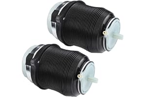 Frankberg 2x Ressorts pneumatique Essieu Arrière Gauche Droite Compatibles avec A6 4F2 C6 2.0L-5.2L 2004-2011 A6 Allroad 4FH C6 2.7L-4.2L 2006-2011 Remplacer# 4F0616001J