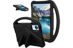 YKWXSC Custodia Bambini per DOOGEE U11/U11 Pro Tablet 11 Pollici, Leggera in EVA Protezione Cover per Antiurto con Supporto e Tracolla per DOOGEE U11/U11 Pro Tablet 11 Pollici, Nero
