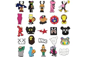 EGEKTBH Shoe Charms for Basketball Star/Strange Things, Cartoon Shoe Charms Decorations for Bracelets Wristbands Accessories Daily Decoration, Party Gifts for Birthday for Men Women Boys Girls