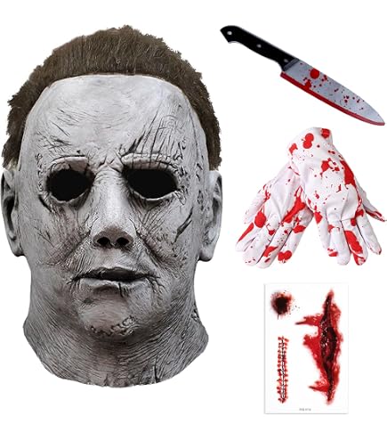 Rubie's Costume Adulto Killer Klowns – Slim, Taglia L, Tuta Oversize Con Mezza Maschera, Ufficiale