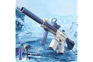 Pistolet à Eau électrique,Puissants Pistolets à Eau Longue Distance,Pistolet à Eau Automatique Grande Capacité,Jouet de Pistolet à Eau pour Piscine d'été,pour Jeux d Eau,l'été,Piscine,Plage