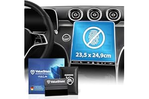 ValueShield Anti-Fingerabdruck Displayschutzfolie Matt passend für Mercedes GLC X254 2022-2029: 11,9" Tacho, Radio, Multimedia, Navi, Bildschirm, Infotainment Touchscreen Entspiegelung