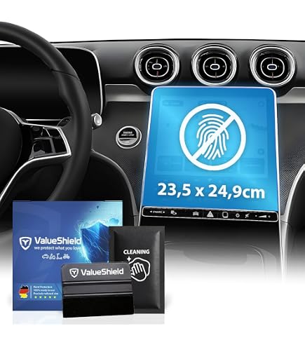 YEE PIN Pellicola Vetro Temperato 9H Per Display Navigatore Hyundai Tucson 2019-2020 (8 Pollici) - Anti Graffio, Anti Impronta