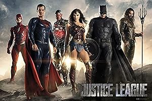 Grupo Erik Poster DC Comics Justice League Movie All Characters