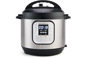 Instant Pot Duo 80 7 en 1 Olla a Presión Eléctrica con Función de Arrocera, Cocción Lenta, Yogurtera, Vaporera, 8 L
