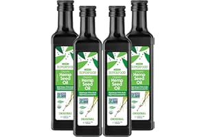 PLANET HEMP SUPERFOOD Planet Superfoods 100% Biologico Olio di Semi di Canapa Spremuto A Freddo I Omega 3 Vegano Ricco di Proteine Per Un Salutare Regime Alimentare Cheto I Non Raffinato Grezzo 1000ml