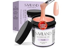 Saviland Nakna Uppbyggnadsgel För Gelnagel, 100g/3,5oz Stor Kapacitet Uppbyggnadsgel