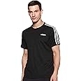 adidas Men's Striped Fitted T-Shirt
