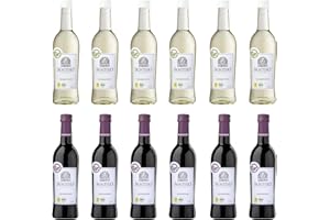 ‎LANGGUTH ERBEN LANGGUTH ERBEN Sontino "Viva Italia" BioVegan Weinset (12 x 0,25L) Halbtrocken - Rotwein und Weißwein aus Italien