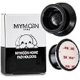 MYMOON HOME Pee Pad Holder for Dogs (2 Pack) Dog Potty Training Pad for Leg-Lifting Marking Dogs - Use with Any Size Puppy Wee Wee Pads - Stick on Any Flat Surface, Strong Magnets (Black)