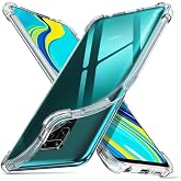 Ehr. Xiaomi Redmi Note 9 Uyumlu Darbe &Ouml;nleyici Sararmaya Dayanıklı Airbag Korumalı Ultra Slim TPU Şeffaf Silikon Kılıf (Şeffa