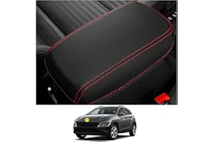 CDEFG Compatibile con Hyundai Kona 2018-2022 Copertura per Bracciolo Coperchio di Protezione Scatola per Parti Kona Console Centrale Guscio del bracciolo Antigraffio Kona 2022 Accessori