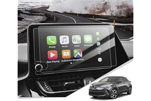 GIUD 8 Pouces Toyota C-HR Hybrid 2022 Protecteur d’écran de Navigation, Film de Protection Nanométrique, 6H Anti-Rayures, Toyota CHR 2022 Accessoires (2 Pièces)