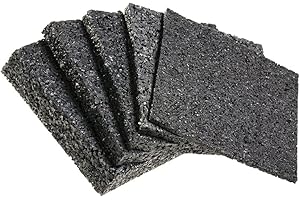 ‎MY PLAST Terrassenpads 90 x 90 mm x 3mm 6mm 8mm 10mm 20mm | Unterleger aus Gummigranulat | Stärke und Menge auswählen (90 x 90 x 10mm Menge: 25 Stück)