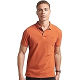 Superdry Polo Liso Felpa Uomo