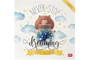 Legami - Calendario da Parete 2024, 12 Mesi e Planner annuale, Spazio per Note e Appunti, Numero della Settimana, 6 Lingue, Segni zodiacali e Festività internazionali, 30x29 cm