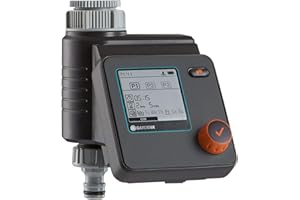 ‎GARDENA Gardena Bewässerungscomputer SelectControl: Automatische Bewässerungssteuerung, fünf Programmieroptionen, Batteriebetrieb, kompatibel mit allen gängigen Gardena Bewässerungssystemen (1885-20)