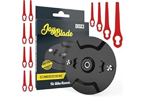 Jay Blade JayBladeDisc1 Disque de coupe de rechange pour coupe-bordures sans fil Compatible avec Einhell, Gardol, Gartenmeister, Mr Gardener